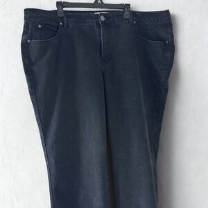 Women’s Black Jeans-Size 24W